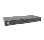 LevelOne KVM-3208 switch per keyboard-video-mouse (kvm) Montaggio rack Nero