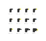 AISENS ASLC-90WAUTO-BK adaptador e inversor de corriente Interior 90 W Negro