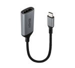 Lindy 43428 câble vidéo et adaptateur 0,15 m USB Type-C HDMI Gris