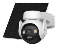 Imou AOV 4G 5MP - Telecamera da esterno 4G e Wifi Motorizzata con pannello solare. Tecnologia AOV per registrazione 24/7 . Incluse Sim teleDati 4G ed SD da 32Gb
