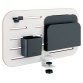 Petit Organisateur de bureau à fixer sur le bureau Ergo