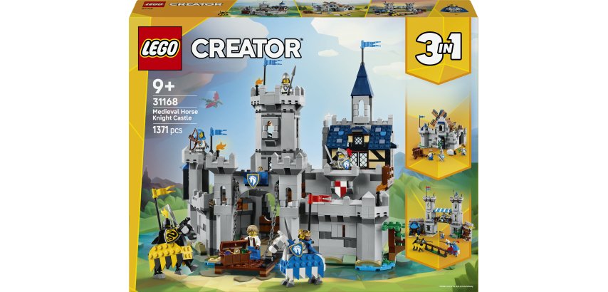 LEGO Creator Medieval Horse Knight Castle