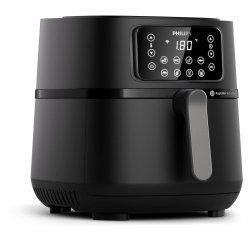Philips Serie 5000 Airfryer 7.2L, Friggitrice ad aria 16-in-1, App per ricette , accessorio teglia HD9285/93