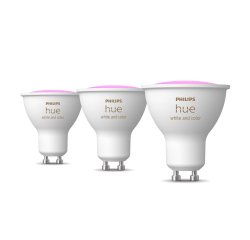 Philips Hue White and colour ambience GU10 – smart spotlight – (3-pack)