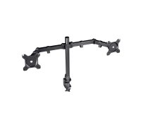 Trust GXT 1120 Mara Dual Monitor Arm 81,3 cm (32") Bureau Noir