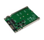 StarTech.com M.2 SATA SSD to 2.5in SATA Adapter, M.2 NGFF to SATA Converter, Open-Frame Bracket, 7mm High, M2 Hard Drive Adapter - Not Compatible with NVMe - TAA