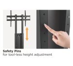Equip 650615 TV mount/stand 190.5 cm (75") Black