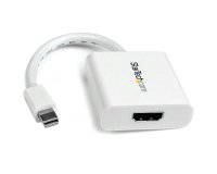 StarTech.com Adaptateur Mini DisplayPort vers HDMI - Convertisseur Vidéo mDP à HDMI - 1080p - Mini DP ou TB 1/2 Mac/PC vers Moniteur/Affichage HDMI - Câble Passif mDP 1.2 vers HDMI - Blanc