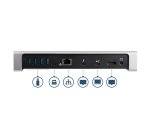 StarTech.com Thunderbolt 3 Dock - Dual Monitor 4K 60Hz TB3 Laptop Docking Station met DisplayPort - 85W Power Delivery Charging - 6-Port USB 3.0 Hub, SD 4.0, GbE, Audio - Windows & Mac