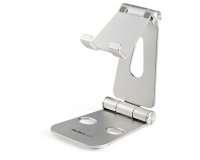 StarTech.com Support pour Téléphone et Tablette - Support Universel Pliable pour Smartphones et Tablettes Support Ergonomique Réglable Multi-Angles pour Téléphone Portable, 4"-13"