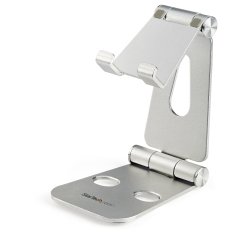 StarTech.com Support pour Téléphone et Tablette - Support Universel Pliable pour Smartphones et Tablettes Support Ergonomique Réglable Multi-Angles pour Téléphone Portable, 4"-13"