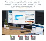 StarTech.com Adaptateur USB 3.0 vers HDMI, Convertisseur de Moniteur USB vers HDMI pour Windows, 1080P (pas de support pour macOS/ChromeOS/Linux) - TAA