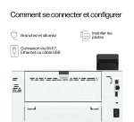 HP LaserJet Pro Réf. 4007dn Noir et blanc Imprimante, Ethernet uniquement