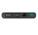 Adaptador Multipuertos USB-C 4K con HDMI y VGA Docking Station USB Tipo C