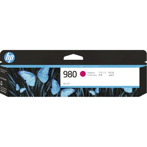 HP 980 Cartouche d'encre magenta authentique