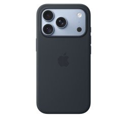 Apple Coque en silicone avec MagSafe pour iPhone 18 Pro - Bleu marine
