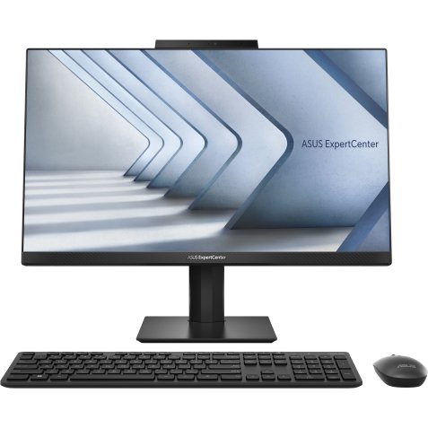 ASUS ExpertCenter E5 AiO 24 E5402WVAK-BA0960 - Sobremesa todo en uno 23.8" Full HD (Intel Core i7-1360P, 16GB RAM, 1TB SSD, Iris Xe Graphics, Sin Sistema Operativo) Negro - Teclado QWERTY español