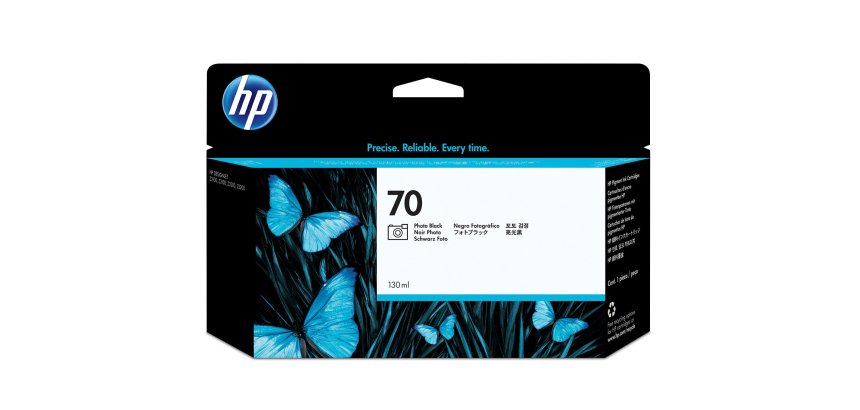 HP 70 - fotozwart - origineel - DesignJet - inktcartridge