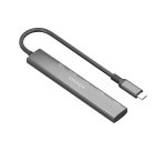 AISENS USB-C Dock 5 en 1, USB-C A, 1x HDMI 2x USB-A, 1x USB-C, 1x USB-C PD, Gris, 15cm