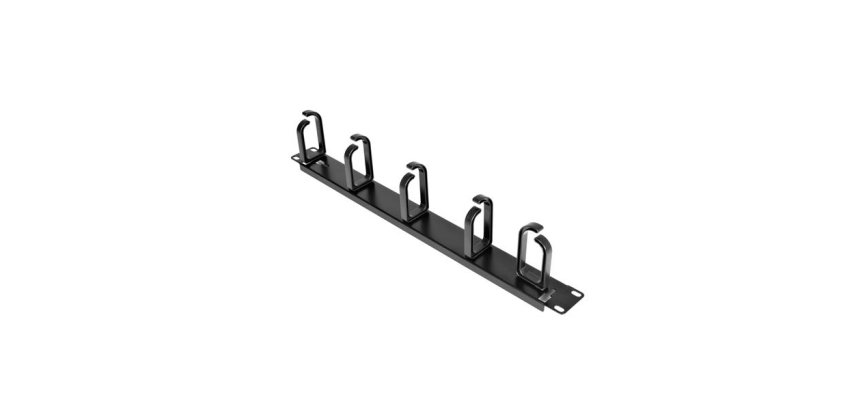 StarTech.com Panneau de gestion de câbles 1U 19" pour rack - Guide pour câbles en métal