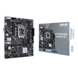 ASUS PRIME H610M-K D4 Intel H610 LGA 1700 micro ATX