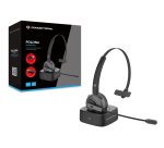 Conceptronic POLONA Wireless Bluetooth Headset with Charging Dock & Bluetooth USB Audio Adapter