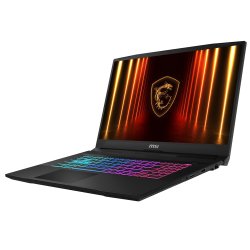 MSI Katana 17 HX B14WFK-007FR Intel® Core™ i7 i7-14650HX Ordinateur portable 43,9 cm (17.3") Quad HD 16 Go DDR5-SDRAM 1 To SSD NVIDIA GeForce RTX 5060 Wi-Fi 6E (802.11ax) Windows 11 Home Noir
