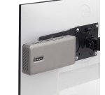 StarTech.com Support de Montage VESA pour NUC/Clients Fins ou Station d'Acceuil pour Ordinateurs Portables, Plaque d'Extension Compatible VESA 75x75/100x100 pour Mini PC