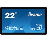 iiyama ProLite TF2215MC-B2 écran plat de PC 54,6 cm (21.5") 1920 x 1080 pixels Full HD LED Écran tactile Multi-utilisateur Noir