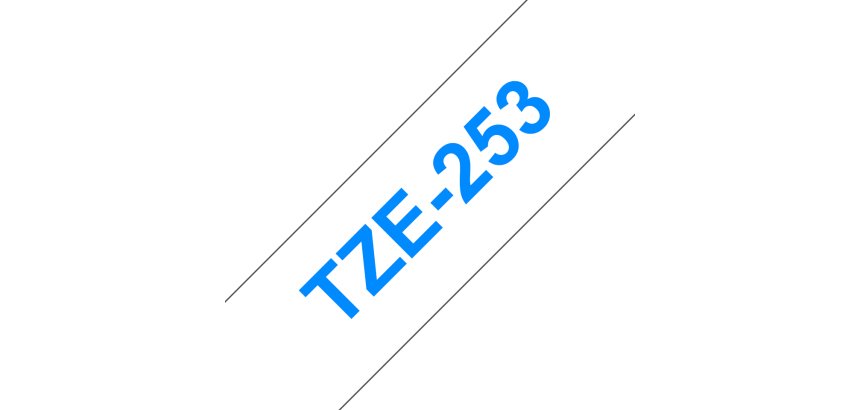 TZ-Tape TZ-253 cassette à ruban, Largeur: 24 mm