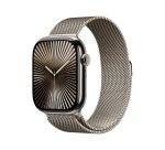 Apple Watch Series 10 GPS + Cellular 46mm Natural Titanium Case with Natural Milanese Loop - M/L