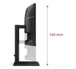 AOC E4 CU34E4CV écran plat de PC 86,4 cm (34") 3440 x 1440 pixels UltraWide Quad HD LCD Noir