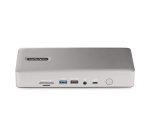 StarTech.com Station d'Accueil Universelle USB4 et Thunderbolt 4, Quatre Écrans sous Windows, Deux Écrans sur MacBook, Station d'Accueil HDMI DP avec Chargeur pour PC Portable 100W