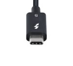 StarTech.com Câble Thunderbolt 5 de 1m, 80Gbps/Jusqu'à 120Gbps, 240W PD, 8K 60Hz, Câble Thunderbolt Certifié, Compatible avec Thunderbolt 4/USB4/USB-C