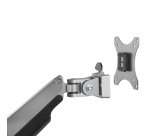 StarTech.com Desk Mount Monitor Arm - Heavy Duty Ergonomic VESA Monitor Arm - Single 32" (19.8lb/9kg) Display - Full Motion, Height Adjustable, Articulating - Aluminum - C-Clamp/Grommet - Silver