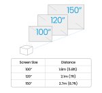 BenQ TK705STi Short throw projector 3000 ANSI lumens DLP UHD 4K (3840x2160) Grey