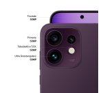 OPPO Reno16 5G AI Smartphone, Tripla fotocamera 50+50+50MP, Selfie 50MP, Display 6.32” 120HZ AMOLED FHD+, 6000mAh, RAM 8GB(Esp2GB/4GB/8GB)+ROM 512GB [Versione Italia], Purple Black