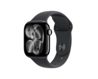 Apple Watch Series 11 OLED 42 mm Numérique 374 x 446 pixels Écran tactile Noir Wifi GPS (satellite)