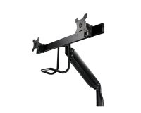 V7 Soporte con brazos con resorte de gas de alta resistencia para dos monitores