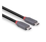 Lindy Câble USB4 Type C de 0.8m, 40Gbit/s, 240W PD, gamme Anthra