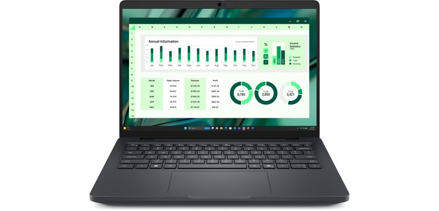 DELL Pro Max 14 MC14250 Intel Core Ultra 7 265H Mobile workstation 35.6 cm (14") Full HD+ 16 GB LPDDR5x-SDRAM 512 GB SSD NVIDIA RTX PRO 500 Blackwell Wi-Fi 7 (802.11be) Windows 11 Pro Black Italian