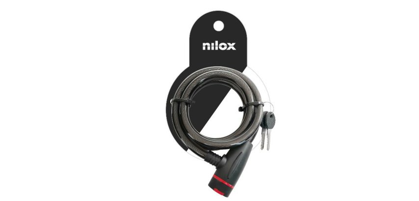 Nilox NXPLCABLELOCK accesorio y pieza de recambio para bicicleta Candado