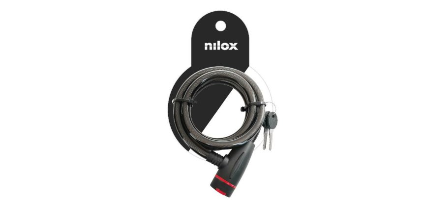 Nilox NXPLCABLELOCK accesorio y pieza de recambio para bicicleta Candado