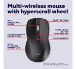 Trust 25673 mouse Universal Ambidextrous Bluetooth 3200 DPI