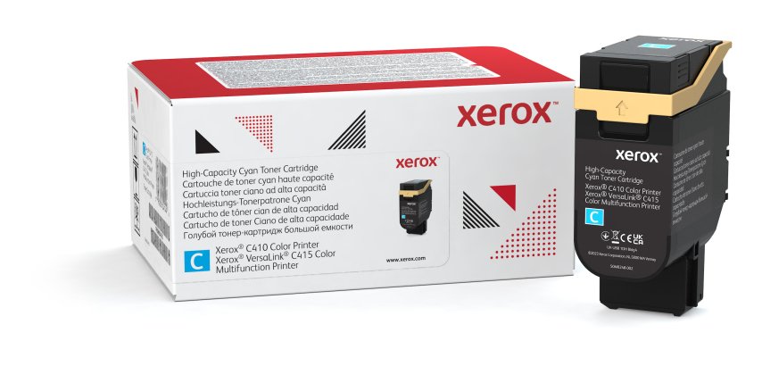 Xerox Cartouche de toner Cyan de Grande capacité Imprimante couleur ® C410 / multifonctions ® VersaLink® C415 (7000 pages) - 006R04686