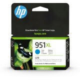 HP 951XL cartouche d'encre cyan grande capacité authentique