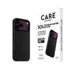 PanzerGlass CARE™ by ® Solo Vegan Leather Case Black w. MagSafe iPhone 18 Pro Max | 17 Pro Max protective phone case Black Cover