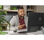 HP Poly Écouteurs noir charbon Poly Voyager Free 60+ UC M + adaptateur USB-C BT700 + étui de charge avec écran tactile