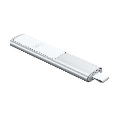 Logitech 910-004984 apuntador inalámbricos Bluetooth/RF Plata