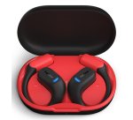 Philips Serie 6000 TAA6709BK/00 cuffia e auricolare True Wireless Stereo (TWS) A clip Sport Bluetooth Nero, Rosso